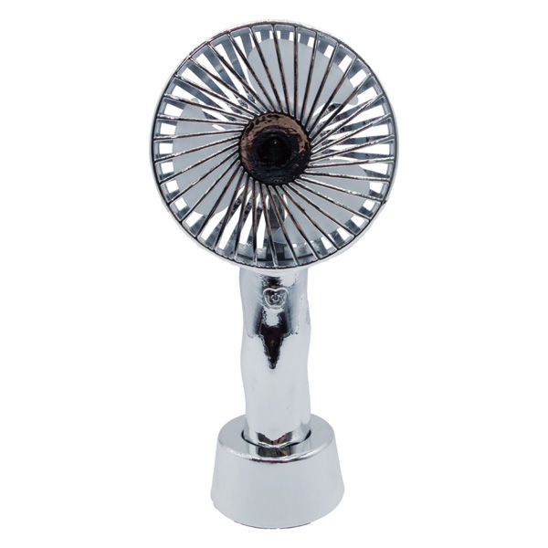 olu ハンディファン Wavy メタリックシルバー